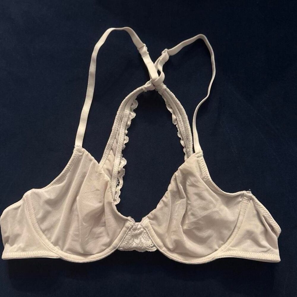 Happy Women's Tan and Cream Bra
